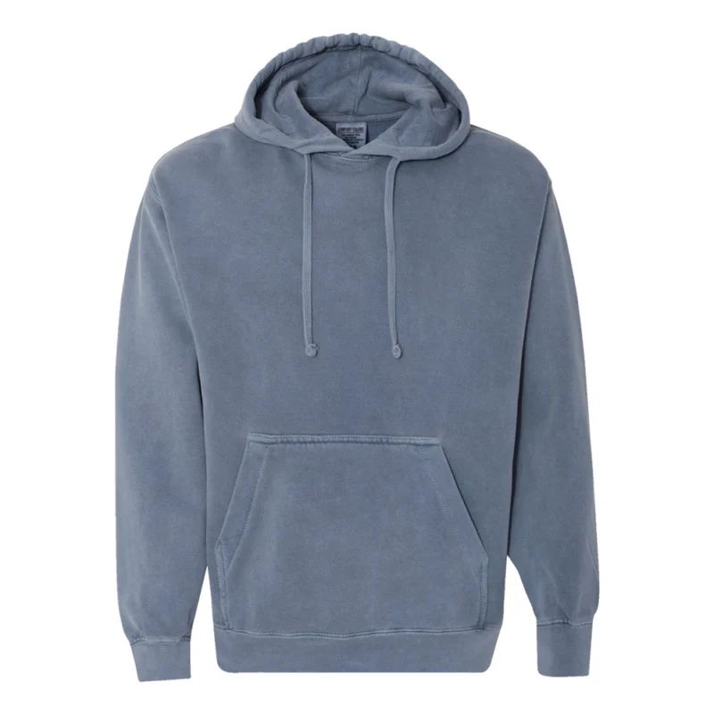 Garment-Dyed Hooded Sweatshirt