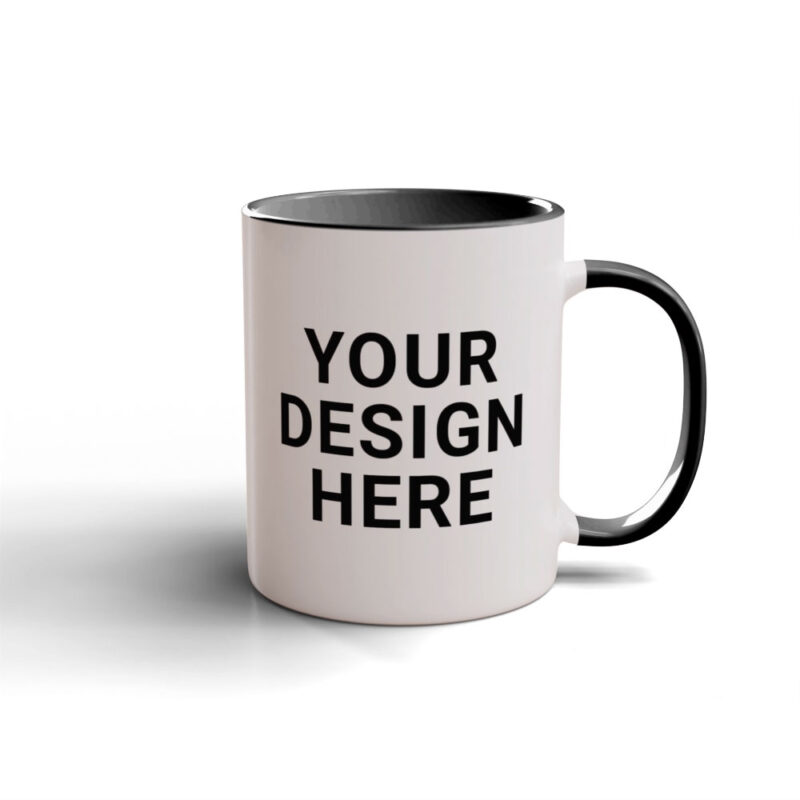 Customizable 11 oz. Holiday Mug with Accent Designs - Image 2